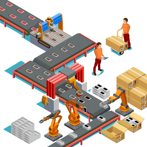 Fluxlink material handling