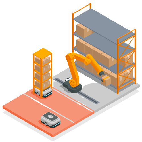 Fluxlink robotic material handling